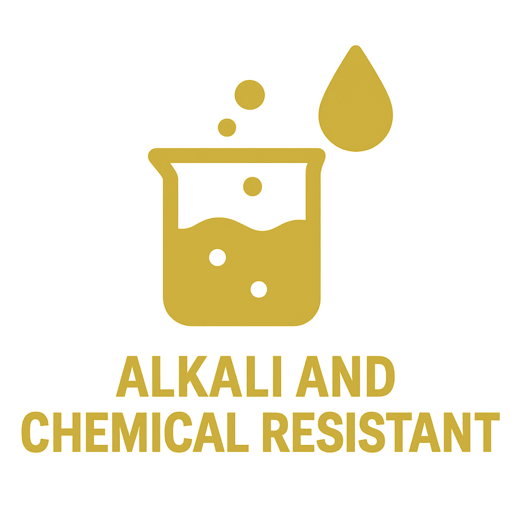 Alkali and Chemical Resistant icon