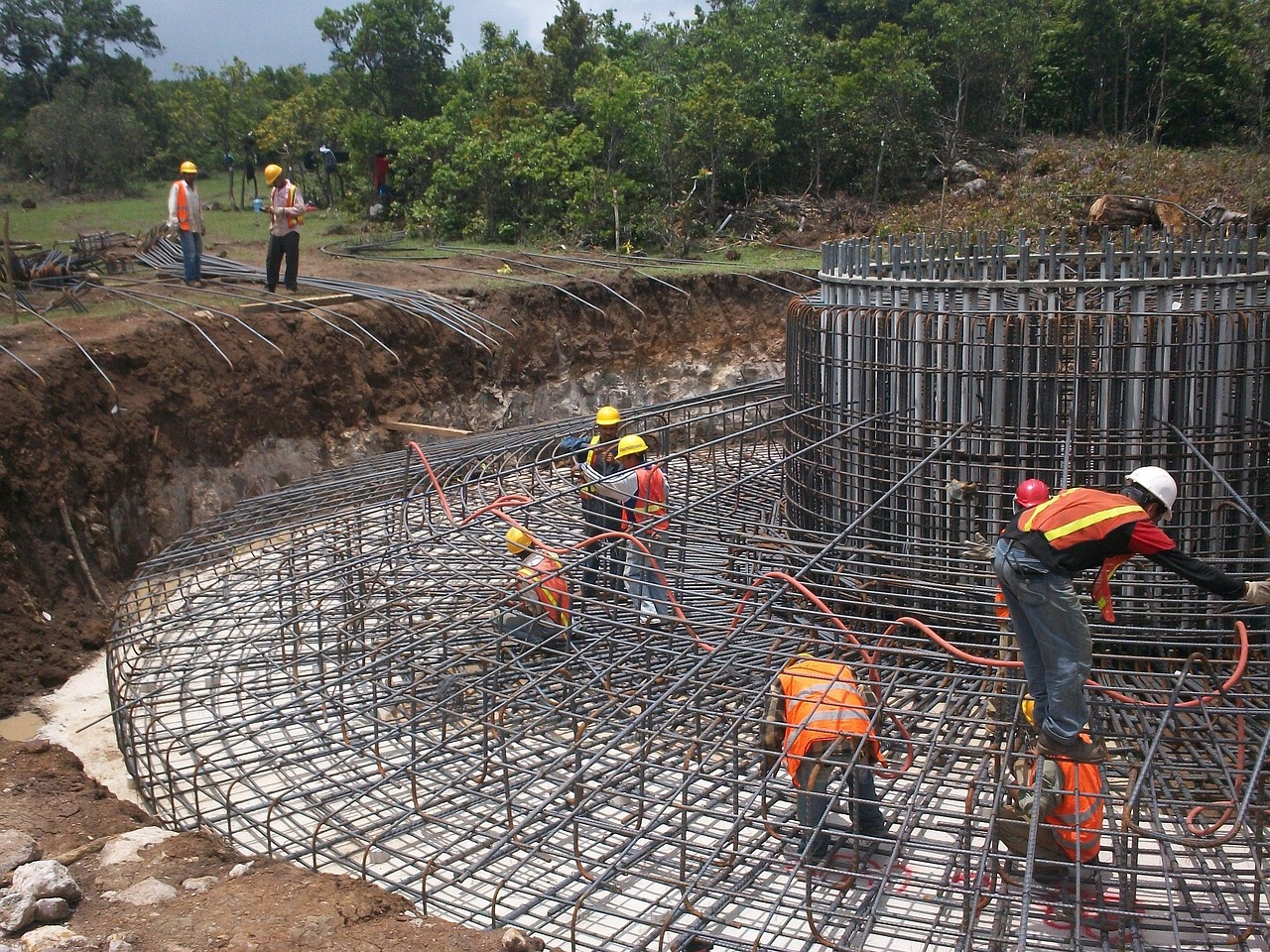 GFRP Rebar Applications for Foundations, Boundary Walls and Floors